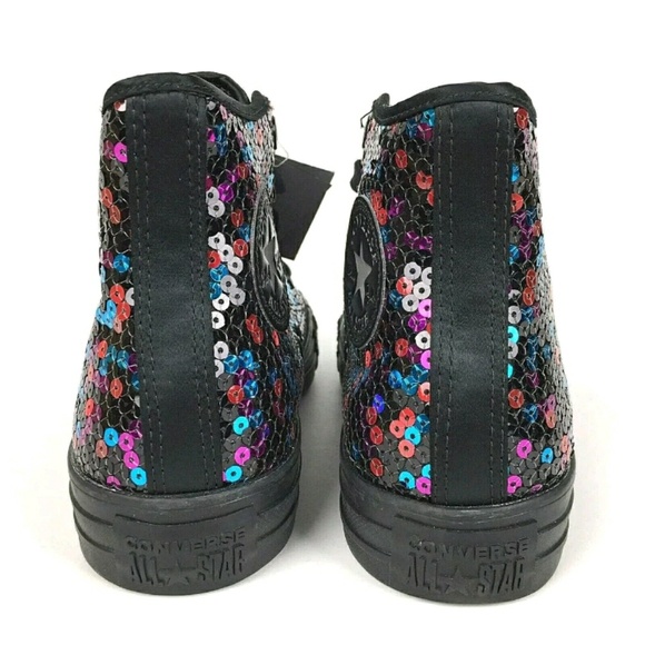 Converse Chuck Taylor Sequined Shoes Ladies 7M - Picture 6 of 8